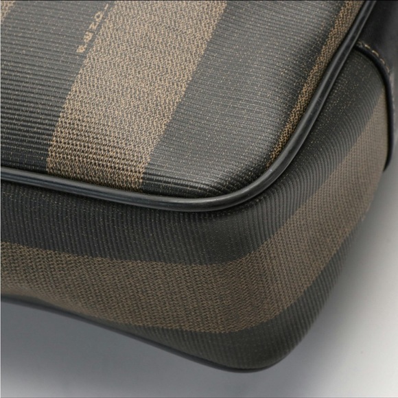 Fendi Crossbody Pequin Bag in Coated Canvas - Picture 7 of 14